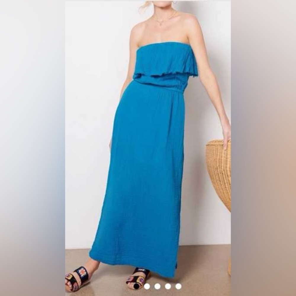Michael Stars Tara Tube Dress Neptune size medium‎ NWT